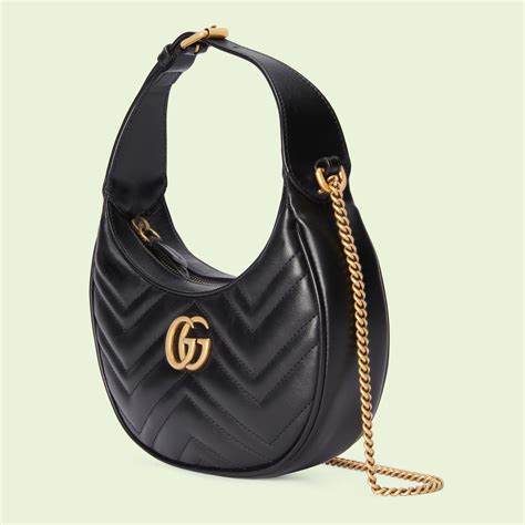 gucci halfmoon|Gucci mini gg marmont.